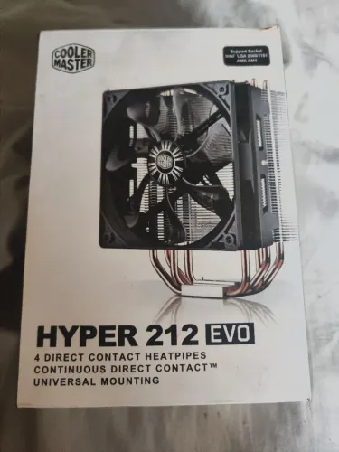 Cooler master Hyper 212 Evo - na caixa, nunca usado...