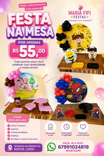 Festa na mesa