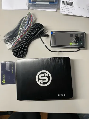?Processador Dsp Amplificador Sennuopu Dp-X10 Com Controle H500?