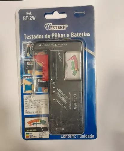 Testador de pilhas e baterias Western BT-2W