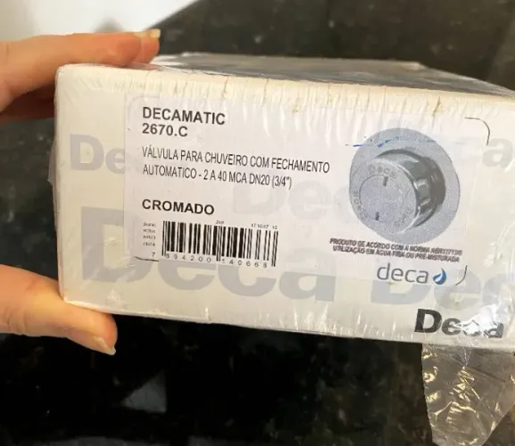 Valvula automatica chuveiro Deca 2670 C