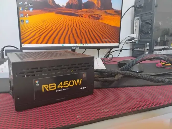 Fonte BRX RBG 450W Plus Bronze