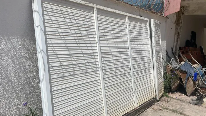 Portão Alumínio Branco 