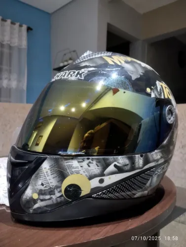 Capacete Shark s650 tamanho 60