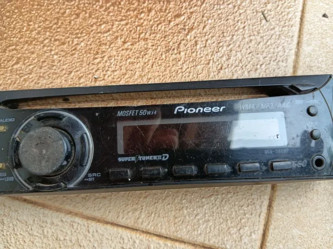 Frente radio cd pioneer 1180mp sem teste.