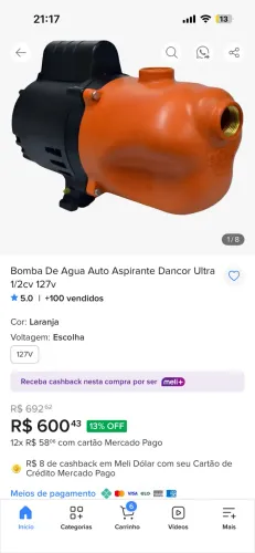 Bomba Dancor Auto Aspirante