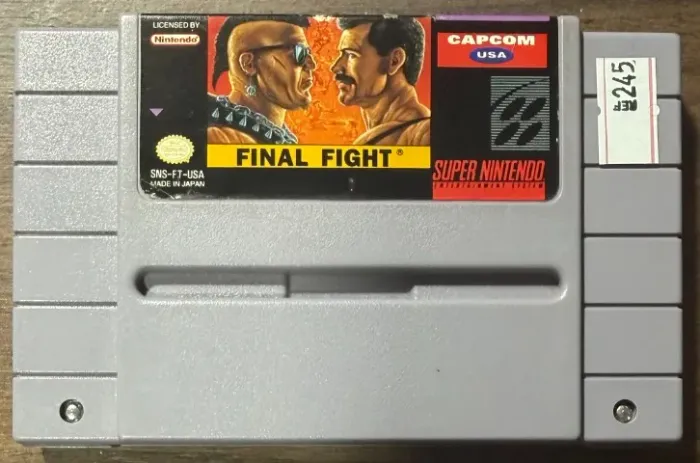 Final Fight Original SNES Super Nintendo 245