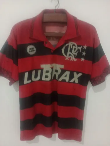Camisa Retrô Flamengo Lubrax Ano 94 - Club Shop - Raridade Colecinador