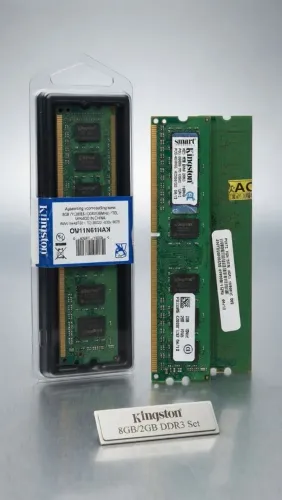Kit Memória RAM DDR3 4GB (2x2GB) para PC Desktop - Novas / Nunca Usadas