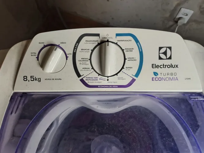 Máquina de lavar Eletrolux Turbo Economia 8,5Kg