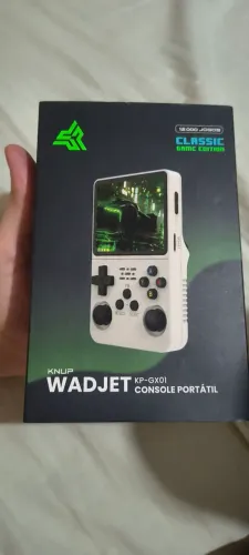 Console portátil - MARCA KNUP WADJET - 20 emuladores / 12.000 jogos... PS1 e etc...