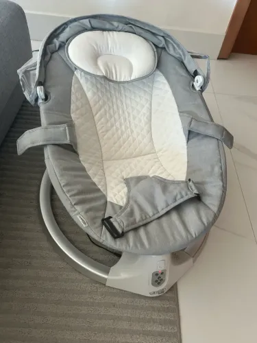 Cadeira de Descanso e Balanço Bebê Elétrica Fancy Maxi Baby