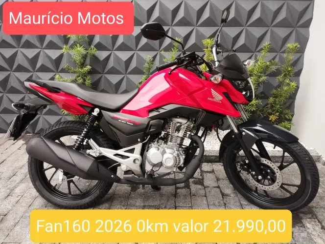 Honda cg160 fan 0km 2026 pronta entrega