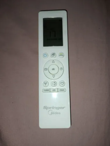 Vendo controle remoto RG10A original Spriger Midea ( Novo)