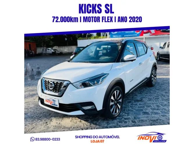 Nissan Kicks SL 1.6 16V Flexstar 5P Aut. 2020