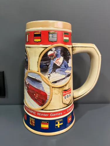 Caneca de chopp jogos olímpicos de inverno 1988