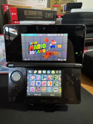 Nintendo 3DS Old - Cor Cosmo Black