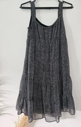 Vestido Preto e Branco | Sweet | Tamanho P