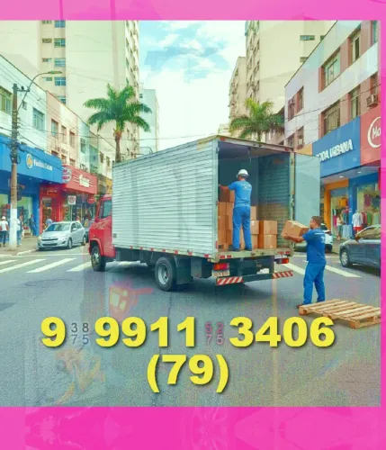 Frete em Jardim Cidade Universitária, Coroa do Meio e Farolândia! Agende já!