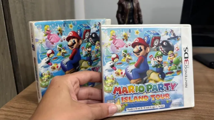 Mario Party 3Ds com luva
