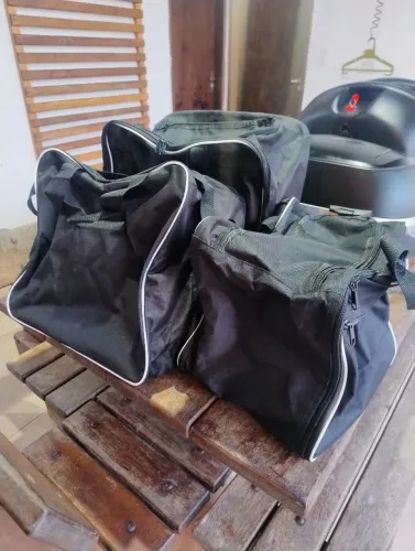Kit Mochilas Baús Moto