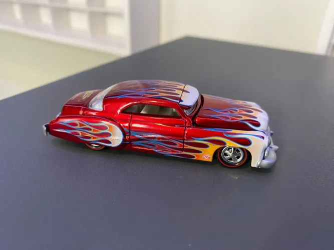 Johnny Lightning 1949 Buick Custom JL6 Vermelho 227F Custom Crew Loose Novo 1:64