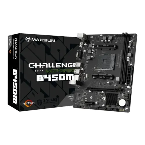 Placa Mãe MAXSUN B450M MS-Challenger