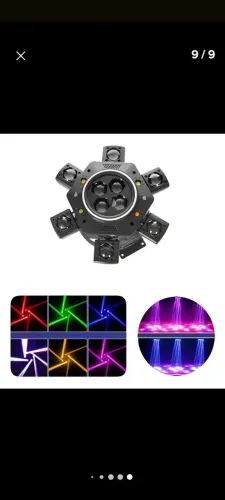 Moving luz para festas