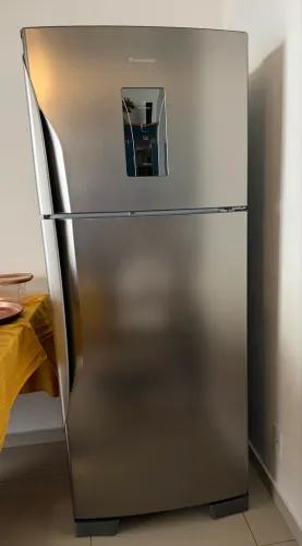 Geladeira Panasonic NR-BT50BD3XA Frost Free Inox 435L - Econavi - Ótimo Estado