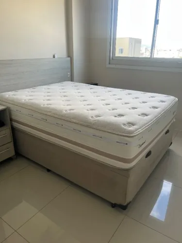Colchão Casal Box + Baú 