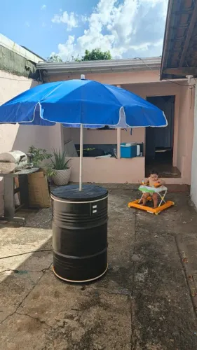 vendo tambor com sombreiro