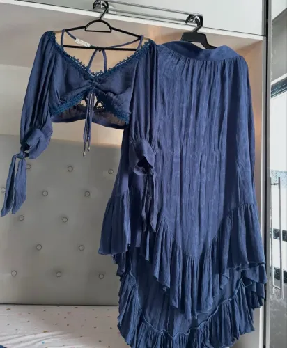 OPORTUNIDADE Conjunto azul marinho