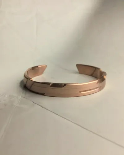 Pulseira masculina de cobre puro SCIFI