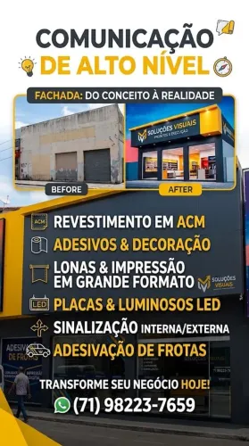 Fachadas em acm 3mn Poliéster