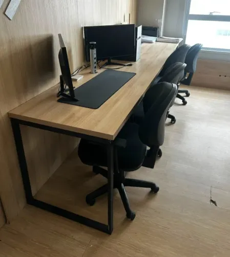 Mesa de escritório grande 2,7x0,68x0,75 m