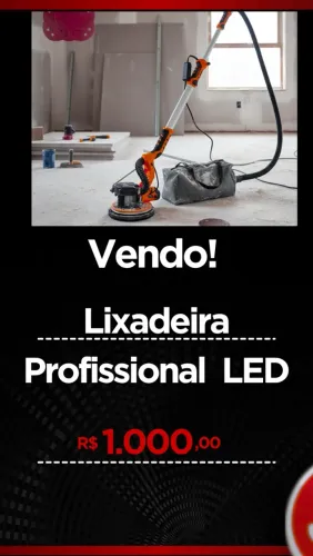 Lixadeira Led