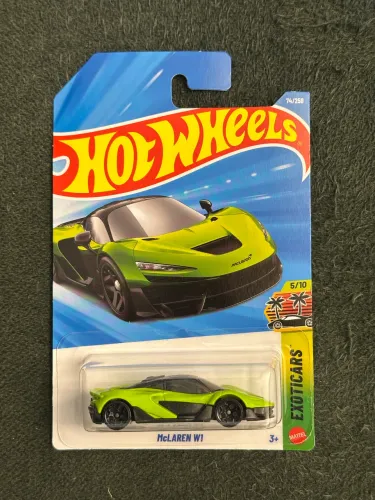 Mclaren W1 verde Hotwheels