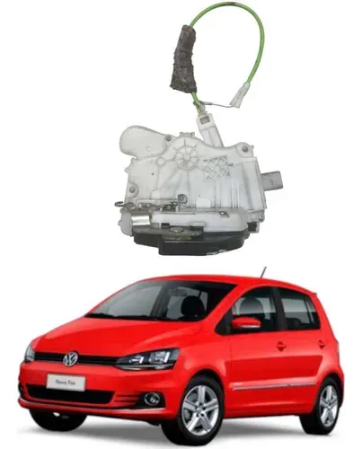 Fechadura Porta Traseira Direita Volkswagen Fox 2012 A 2018
