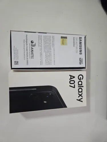 Celular Galazy A07 256GB preto