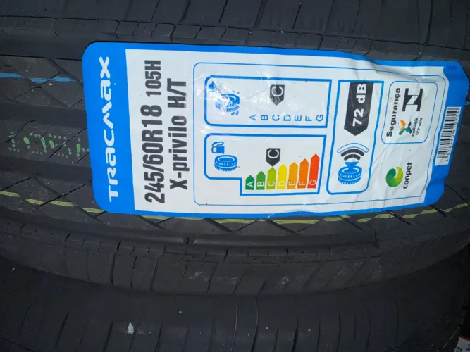 Kit 4 Pneus Tracmax X-privilo H/t 245/60 R18  