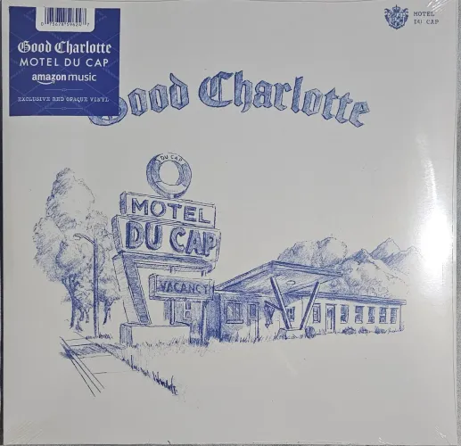 Disco de Vinil LP Good Charlotte - Motel Du Cap Amazon Exclusive Vermelho Opaco LACRADO