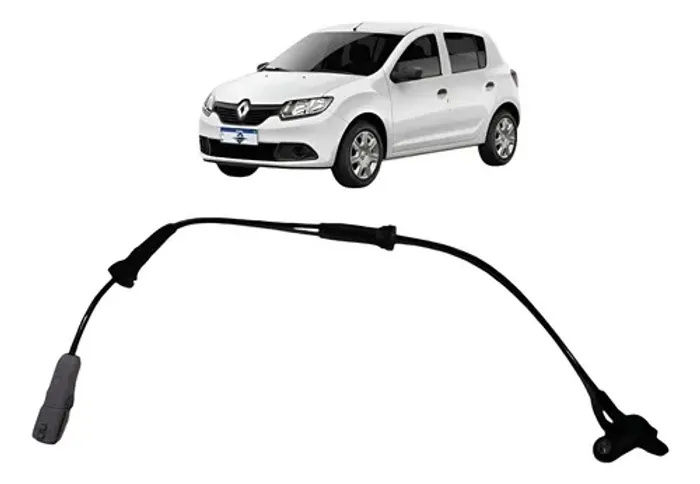 Sensor Abs Freio Traseiro Dir Renault Sandero 2020 1.0 Uzad0