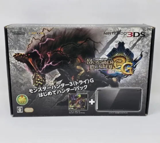 Nintendo 3DS LL Edição Limitada Monster Hunter 3G
