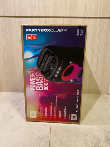 JBL PARTYBOX CLUB 120 - LACRADO / NACIONAL / COM NF
