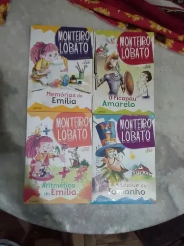 Livros Monteiro Lobato - Emília e O Picapau Amarelo