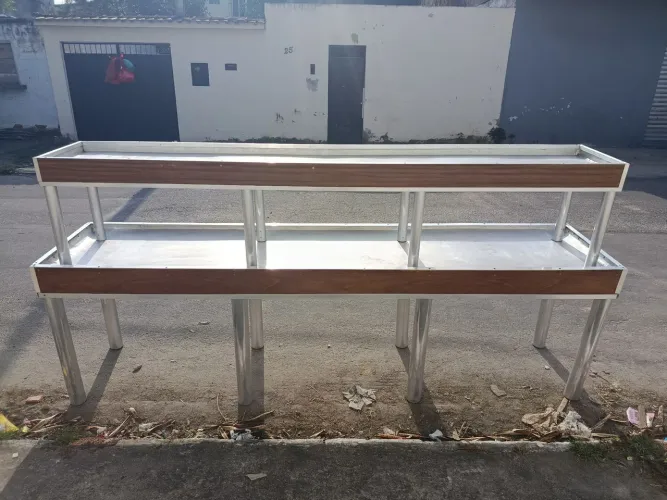 Expositor para Hortifruti duplo 
