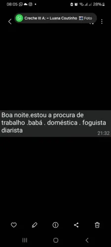 Auxiliar de serviços gerais