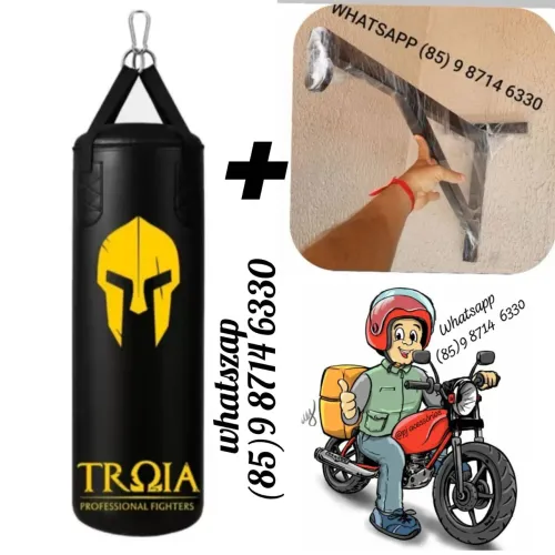 Saco de pancada troya e suporte.  Entrega grátis 