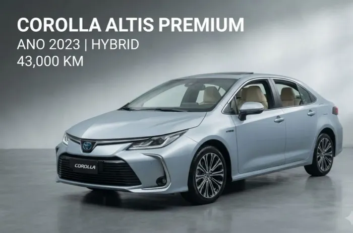 Toyota Corolla Altis Prem. Hybrid 1.8 Flex AUT 2023