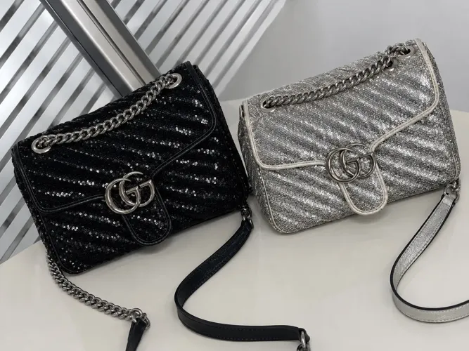 Bolsas GUCCI Marmont (paetes)